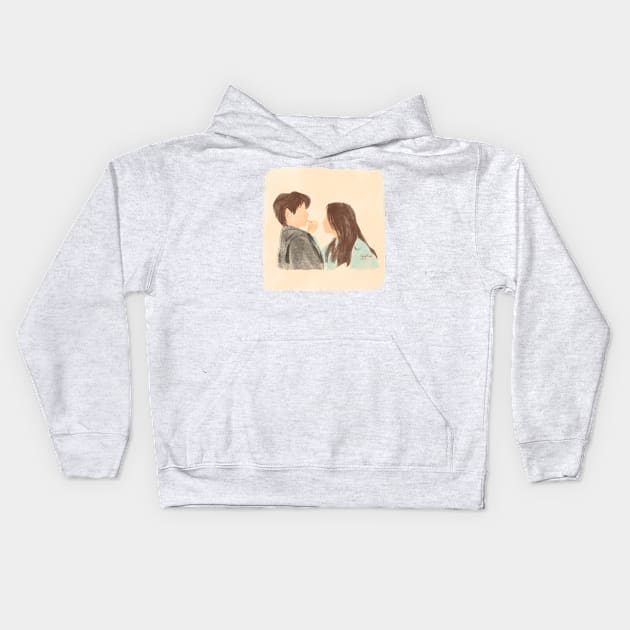 True beauty FANART 02 Kids Hoodie by Giullia - Yeppeunyeppeun Art